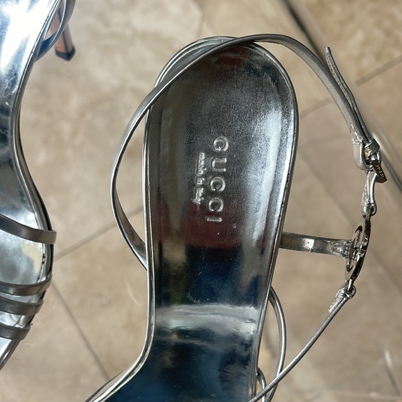 Gucci Silver Heels - Picture 4 of 11